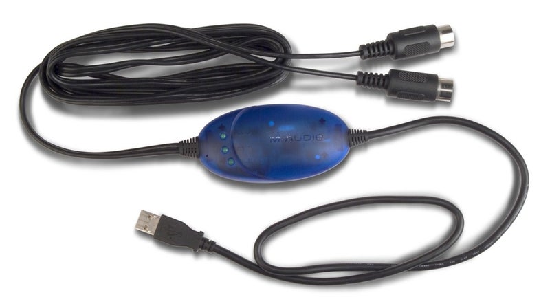 M-Audio USB Midisport Uno | واجهة MIDI محمولة 1-في/1-خارج عبر اتصال USB (16 × 16 قنوات MIDI) - Image 1